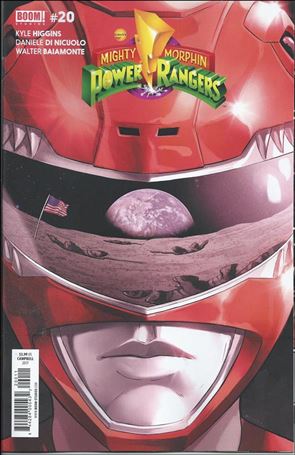 Mighty Morphin Power Rangers issue 20 Jamal Campbell Cover