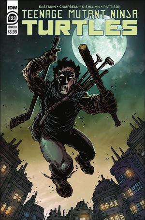Teenage Mutant Ninja Turtles (2011) issue 123-B Kevin Eastman Cover