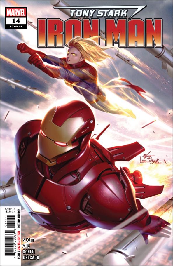Tony Stark: Iron Man issue 14 InHyuk Lee Cover