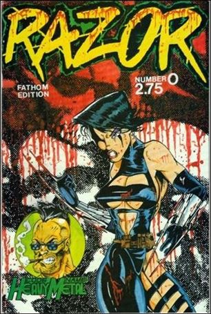 Razor (1991) issue 0-B Fathom Edition (2nd Printing)