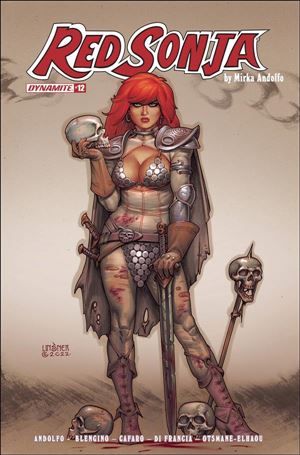 Red Sonja (2021) issue 12-C Joseph Michael Linsner Cover