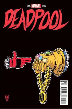 Deadpool (2013) issue 45-C Skottie Young 1:50 Run the Jewels Cover