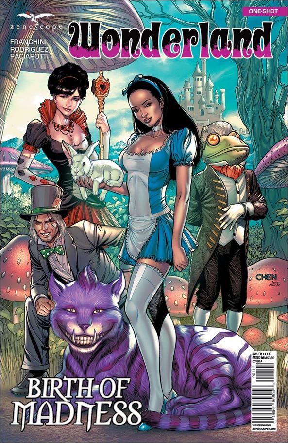 Wonderland: Birth of Madness One-Shot issue nn Sean Chen "Adalaide" Cover