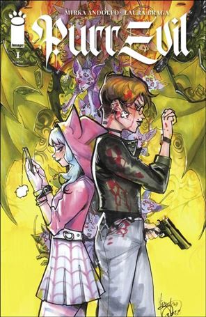 Purr Evil issue 1-B Mirka Andolfo Cover
