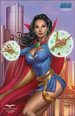 Oz: The Wizard One-Shot issue 1-E Derlis Santacruz Motor City Comic Con Cover 1/350
