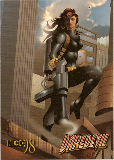 Marvel Creators Collection '98 (Base Set) card 47 Daredevil: Black Widow