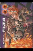 Marvel OverPower (Base Set) card nn245-B Hand Grenade - Power Surge Variant