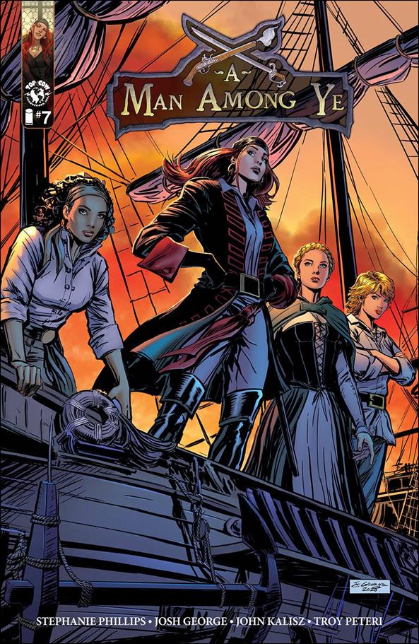 Man Among Ye issue 7 Josh George Cover