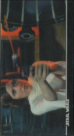 Star Wars 3Di Widevision (Base Set) card 4 A Princess Strikes Back!