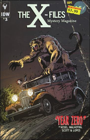 X-Files: Year Zero issue 3-B Robert Hack Subscription Cover