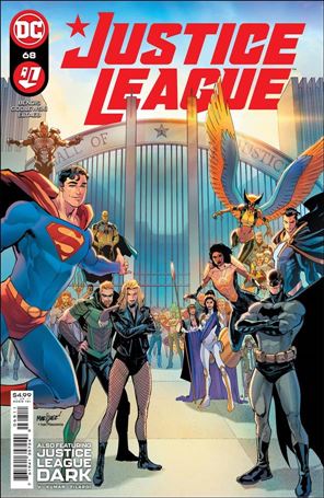 Justice League (2018) issue 68 David Marquez Cover