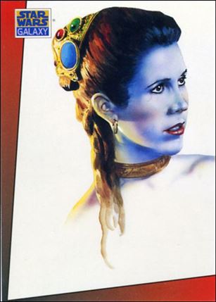 Star Wars Galaxy: Series 1 (Promo) card J Leia Organa