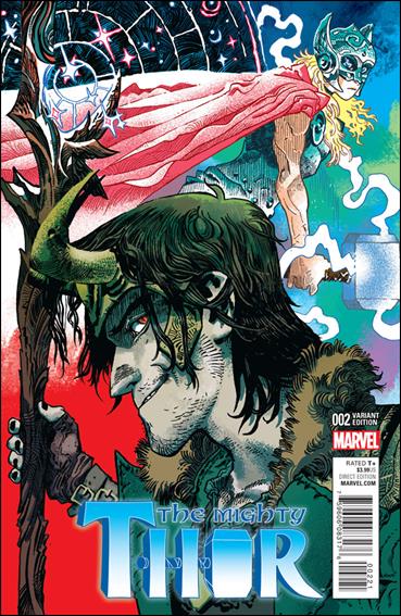 Mighty Thor (2016) issue 2-E Artyom Trakhanov 1:25 Cover