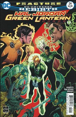 Hal Jordan and the Green Lantern Corps issue 24 Ethan Van Sciver Cover