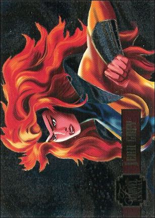Marvel Annual Flair '95 (PowerBlast Subset) card 7 Jean Grey