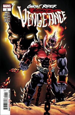 Ghost Rider: Return of Vengeance issue 1 Javier Saltares Cover