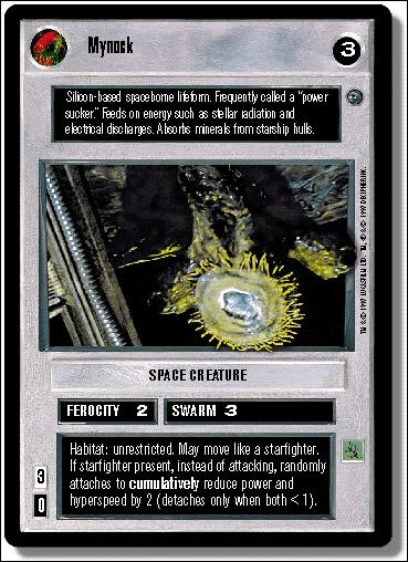 Star Wars: Dagobah Limited (Base Set) card 20 Mynock
