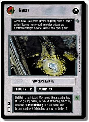 Star Wars: Dagobah Limited (Base Set) card 20 Mynock