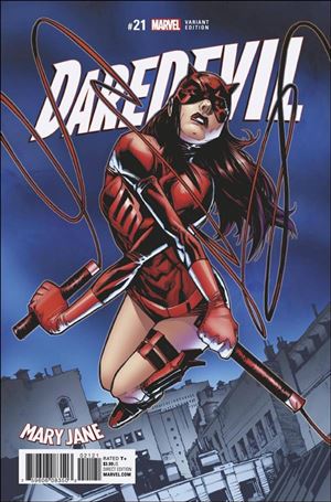 Daredevil (2016) issue 21-B Humberto Ramos Mary Jane Cover