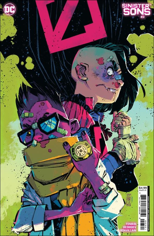 Sinister Sons issue 3-C Jorge Corona Cardstock Cover