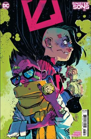Sinister Sons issue 3-C Jorge Corona Cardstock Cover