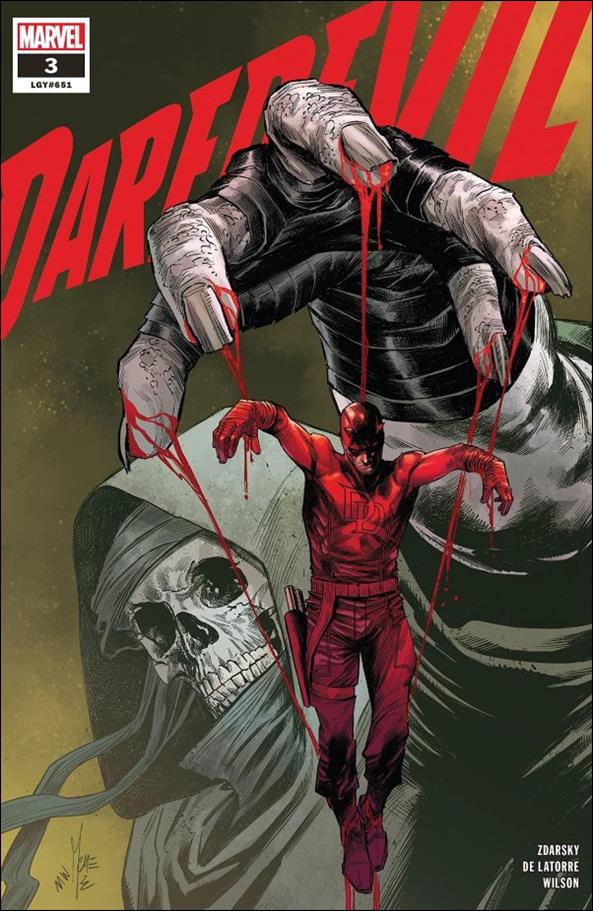 Daredevil (2022) issue 3 Matt Wilson Cover