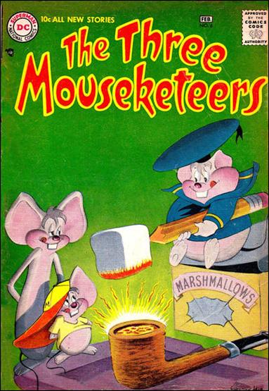 Three Mouseketeers (1956) issue 6