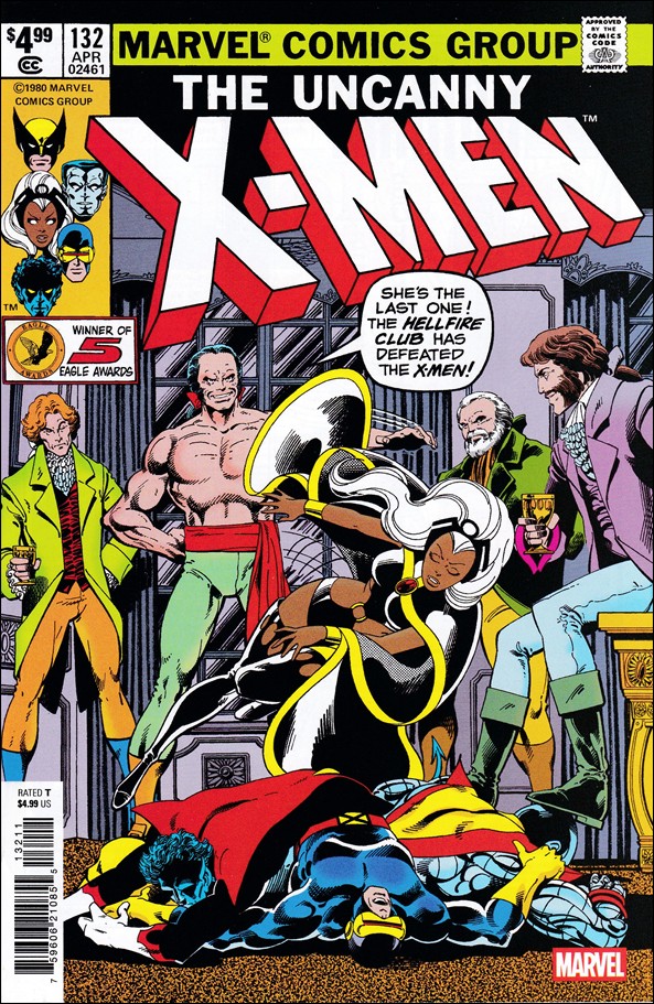X-Men (1963) issue 132-C Facsimile Edition (2025) Cover