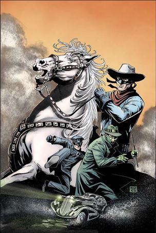 Lone Ranger / Green Hornet issue 2-C Jan Duursema Virgin Cover