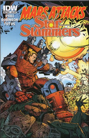 Mars Attacks Kiss issue One Shot-C Walter Simonson "Star Slammers" 1:20 Cover
