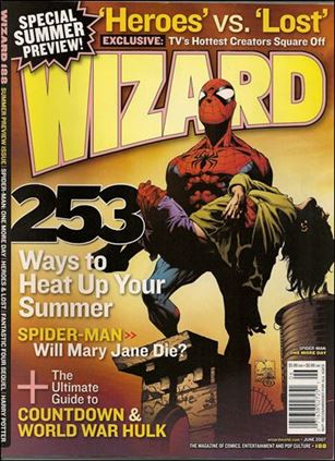 Wizard: The Magazine of Comics, Entertainment and Pop Culture issue 188-B Joe Quesada Spider-Man Cover