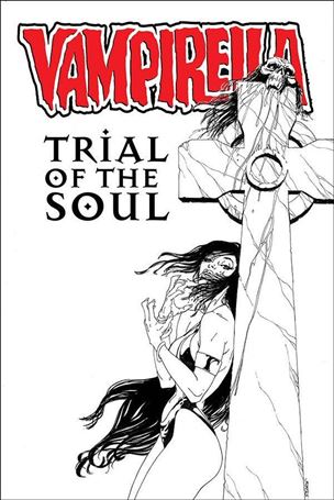 Vampirella: Trial of the Soul issue 1-B Black & White Cover