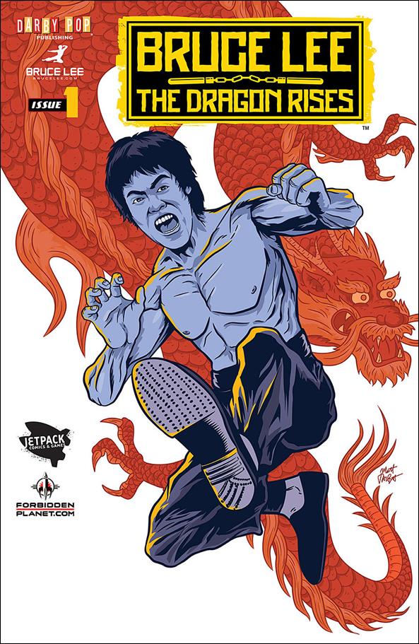 Bruce Lee: The Dragon Rises issue 1-C Matt Talbot Forbidden Planet/Jetpack Cover 1/350
