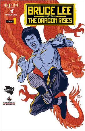 Bruce Lee: The Dragon Rises issue 1-C Matt Talbot Forbidden Planet/Jetpack Cover 1/350