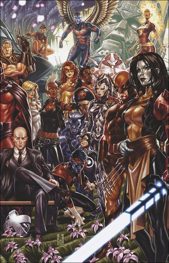 Powers of X issue 1-M Mark Brooks 1:500 Virgin Connecting Cover