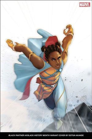 Black Panther (2023) issue 9-B Adedotun Akande Black History Month Cover