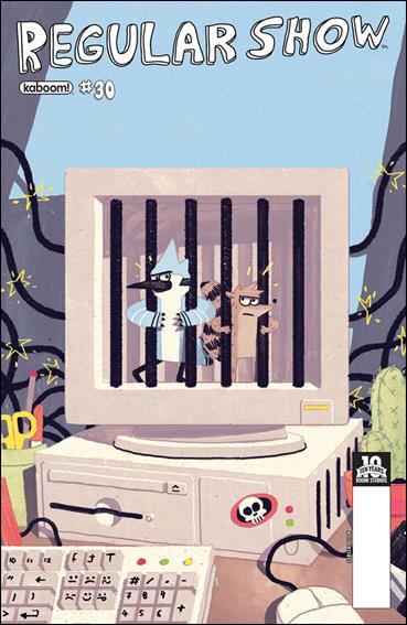 Regular Show issue 30-B Kyle Smart Subscription Cover
