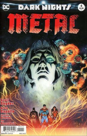 Dark Nights: Metal issue 4-I Greg Capullo Second Printing Cover