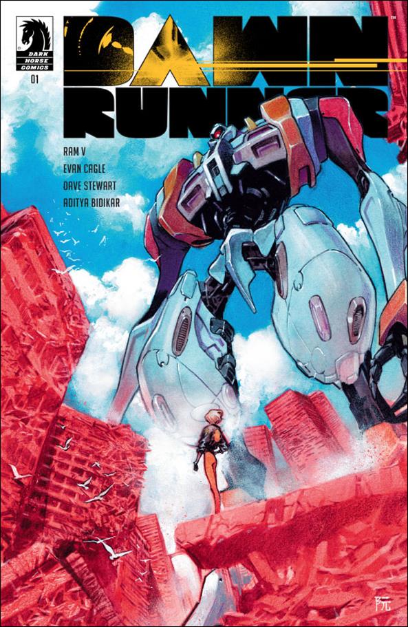 Dawnrunner issue 1-C Dike Ruan Cover