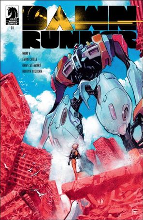 Dawnrunner issue 1-C Dike Ruan Cover