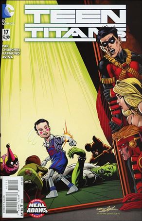 Teen Titans (2014) issue 17-B Neal Adams Cover