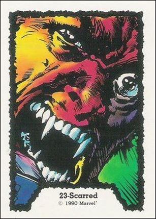 Ghost Rider (Base Set)  card 23 Scarred