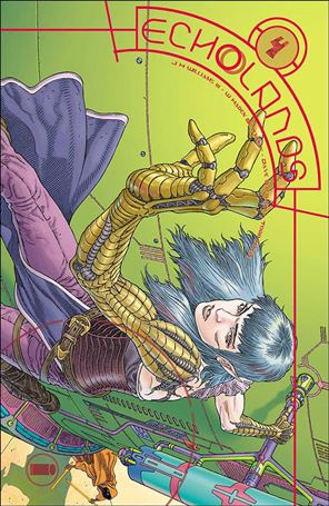 Echolands issue 4-B Gabriel Rodriguez Cover