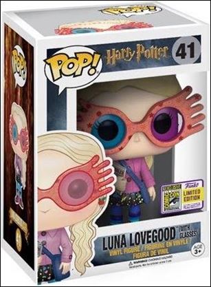 POP! Harry Potter figure 41 Luna Lovegood (With Glasses) SDCC 2017