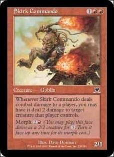 Magic the Gathering: Onslaught (Base Set) card 228 Skirk Commando