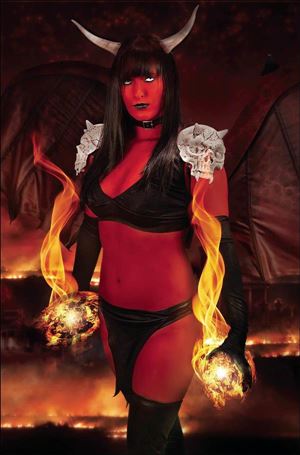 Purgatori (2021) issue 2-H 1:7 Virgin Cosplay Photo Cover