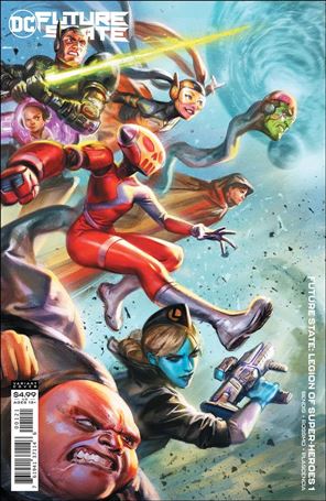 Future State: Legion of Super-Heroes issue 1-B Ian MacDonald Cardstock Cover