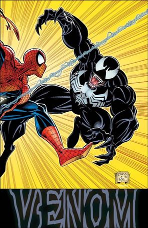 Venom (2018) issue 25-I Mark Bagley 1:100 Hidden Gem Wraparound Cover