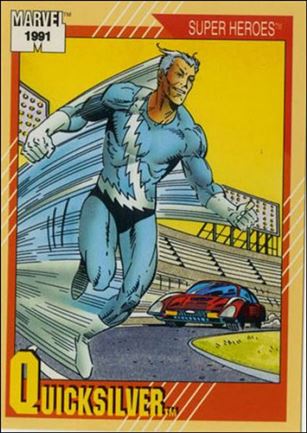 Marvel Universe: Series 2 (Base Set) card 25 Quicksilver