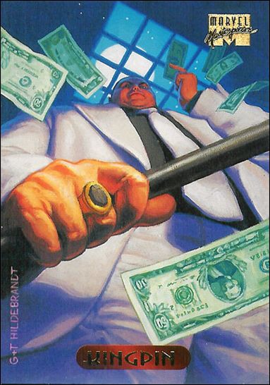 1994 Marvel Masterpieces (Base Set) card 62 Kingpin